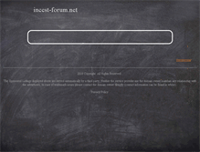 Tablet Screenshot of incest-forum.net